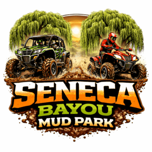 Seneca Bayou Mud Park logo shirt 1 back